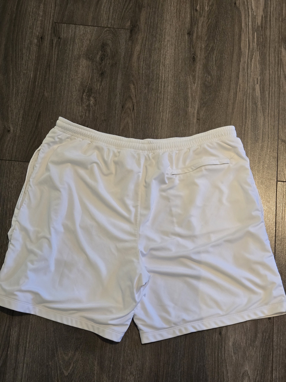 Wilson Men’s Court Tennis Shorts White Size Large Mesh Lining Deep Pockets EUC - Picture 7 of 11